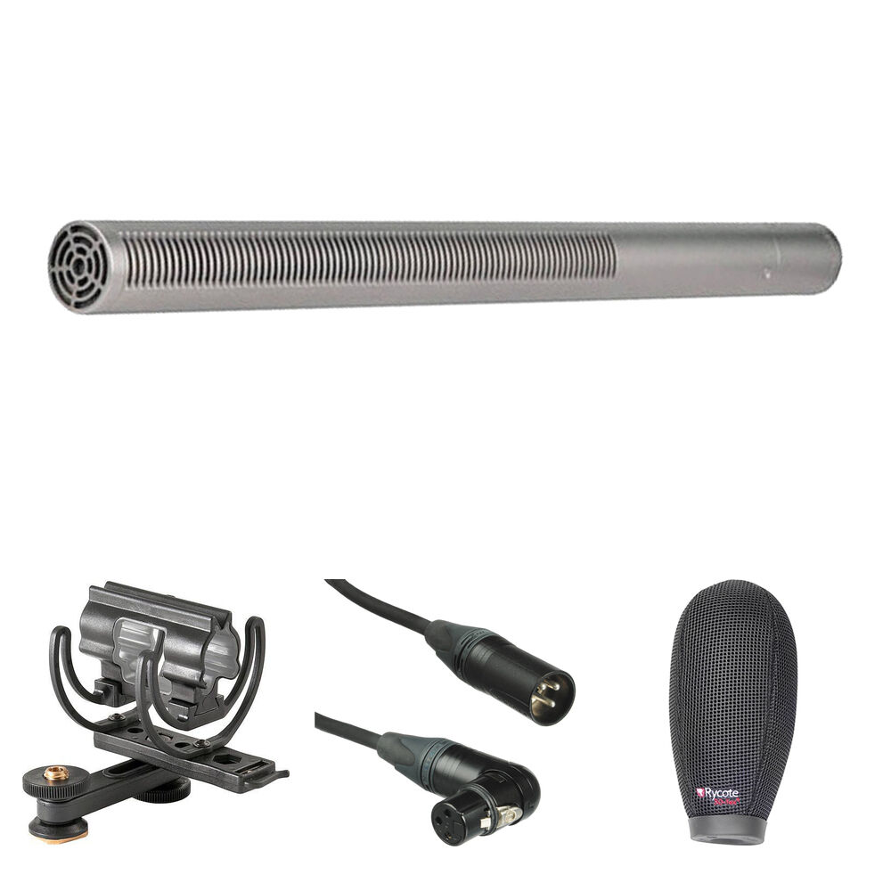 Комплект влагозащищенного направленного микрофона RODE NTG3 с креплением на башмак, ветрозащитой и кабелем XLR (сатиновый никель)
Комплект влагозащищенного направленного микрофона RODE NTG3 с креплением на башмак, ветрозащитой и кабелем XLR (сатиновый никель)