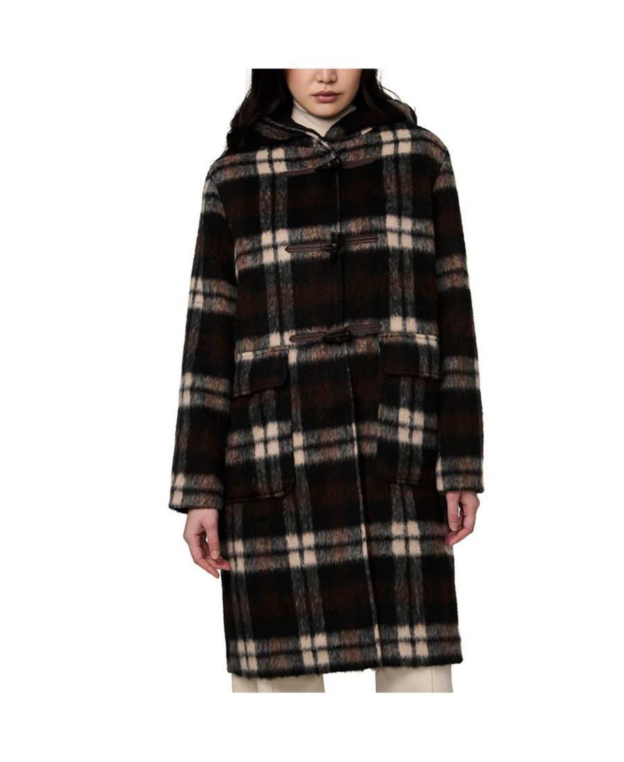 Пальто в клетку на пуговицах Bernardo, Brown/cream
Пальто в клетку на пуговицах Bernardo, Brown/cream