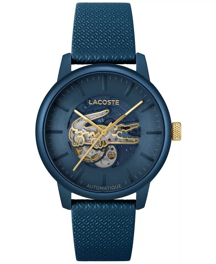 Мужские часы L.12.12 Automatique с синим кожаным ремешком, 44 мм Lacoste
Мужские часы L.12.12 Automatique с синим кожаным ремешком, 44 мм Lacoste