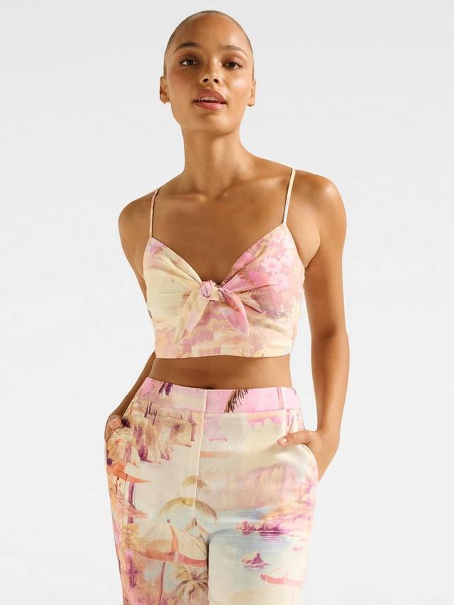 Топ Annie с завязкой спереди Forever New, Pink/Multi
Топ Annie с завязкой спереди Forever New, Pink/Multi