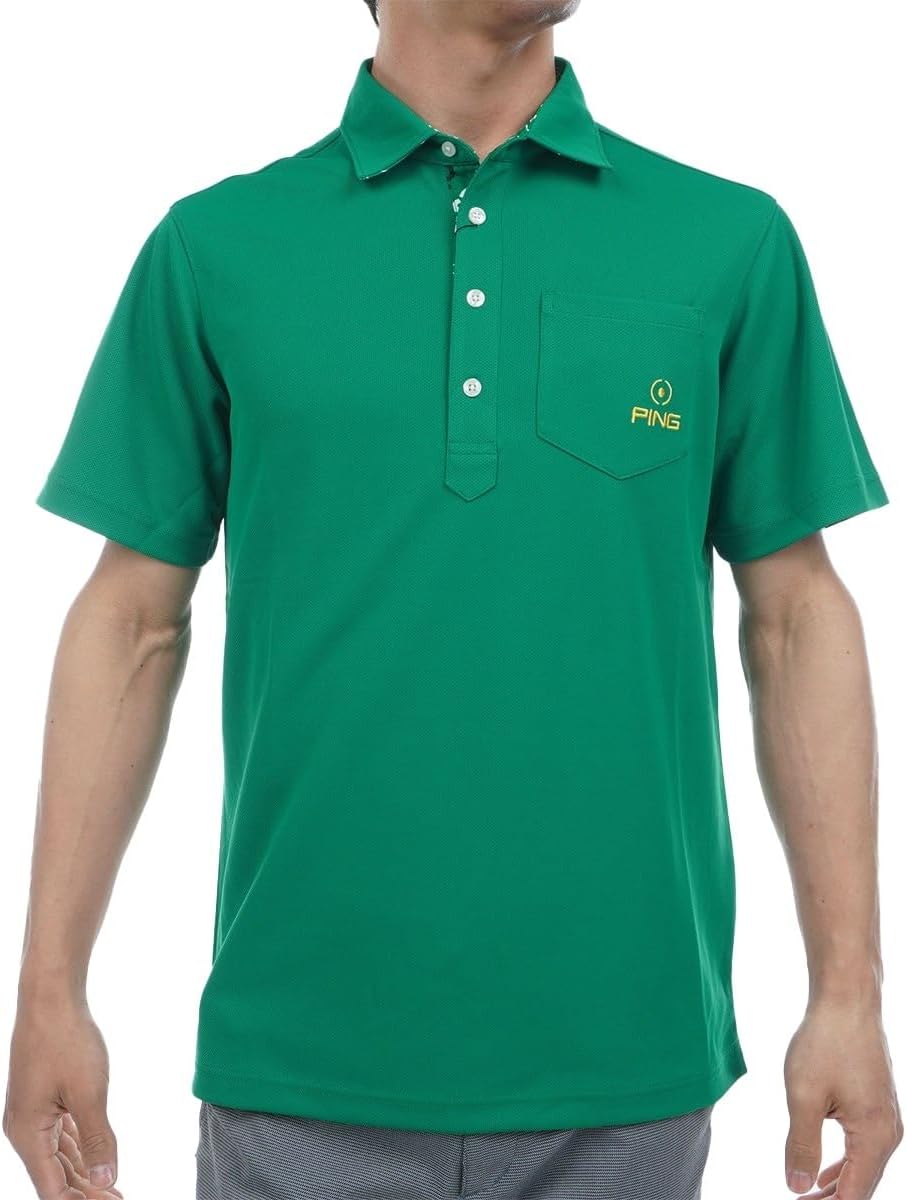 Мужская рубашка-поло Ping с коротким рукавом (логотип бренда) / для гольфа / 621-5160213, зеленый
Мужская рубашка-поло Ping с коротким рукавом (логотип бренда) / для гольфа / 621-5160213, зеленый
