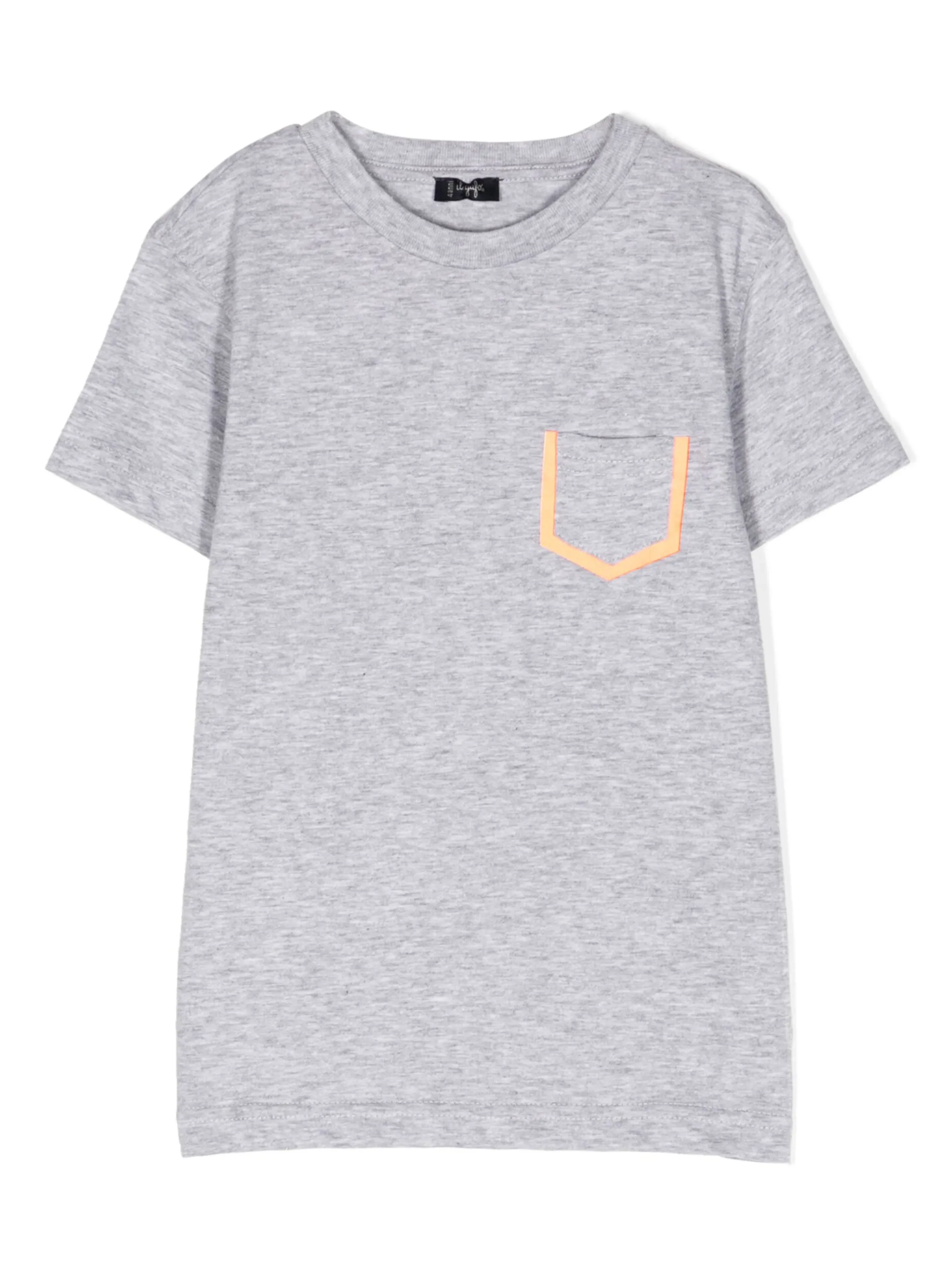 Футболка с контрастной отделкой Il Gufo, серый
Футболка с контрастной отделкой Il Gufo, серый