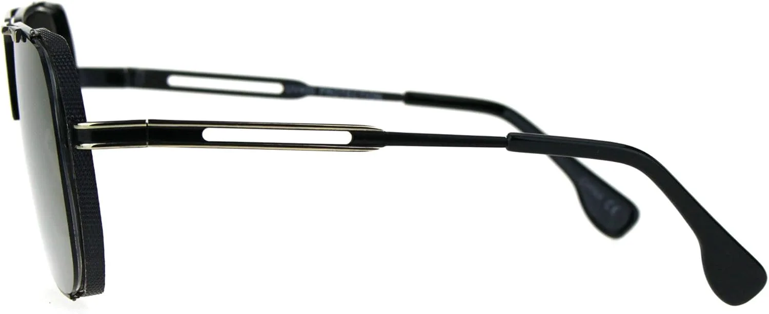 PASTL Модные солнцезащитные очки в стиле ретро-модерн, квадратная металлическая оправа, зеркальные линзы, защита от УФ-излучения UV 400, Black (Gold Mirror)
PASTL Модные солнцезащитные очки в стиле ретро-модерн, квадратная металлическая оправа, зеркальные линзы, защита от УФ-излучения UV 400, Black (Gold Mirror)