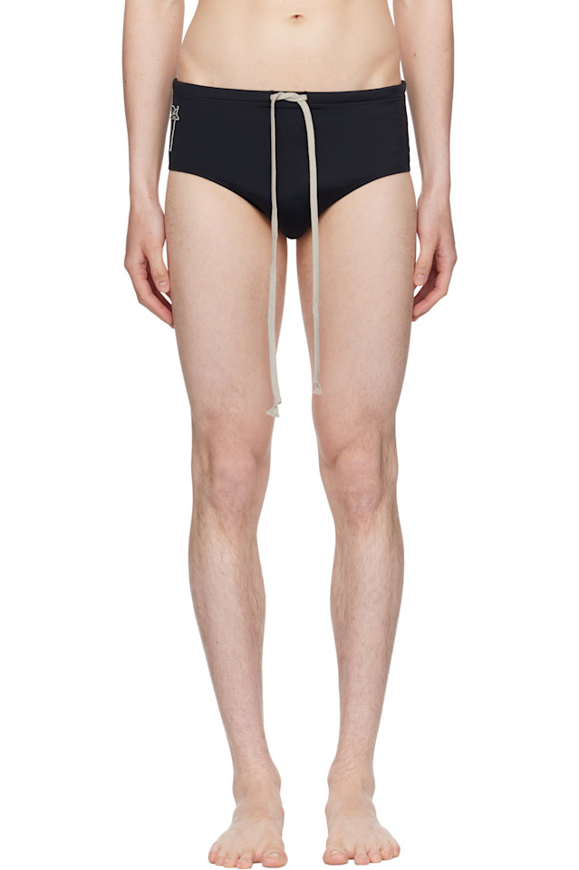 Чемпионские плавки для плавания Rick Owens, черный
Чемпионские плавки для плавания Rick Owens, черный