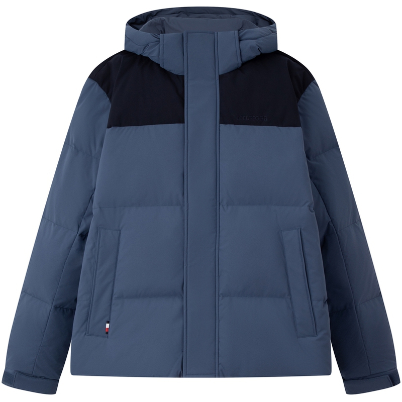 Tommy Hilfiger Мужская пуховая куртка, Blue DBZ 
Tommy Hilfiger Мужская пуховая куртка, Blue DBZ