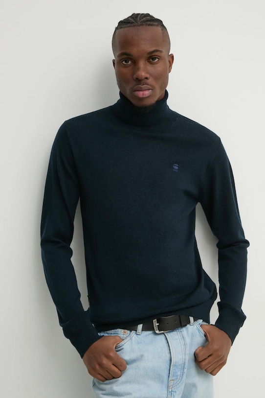 Шерстяной свитер G-Star, темно-синий
Шерстяной свитер G-Star, темно-синий