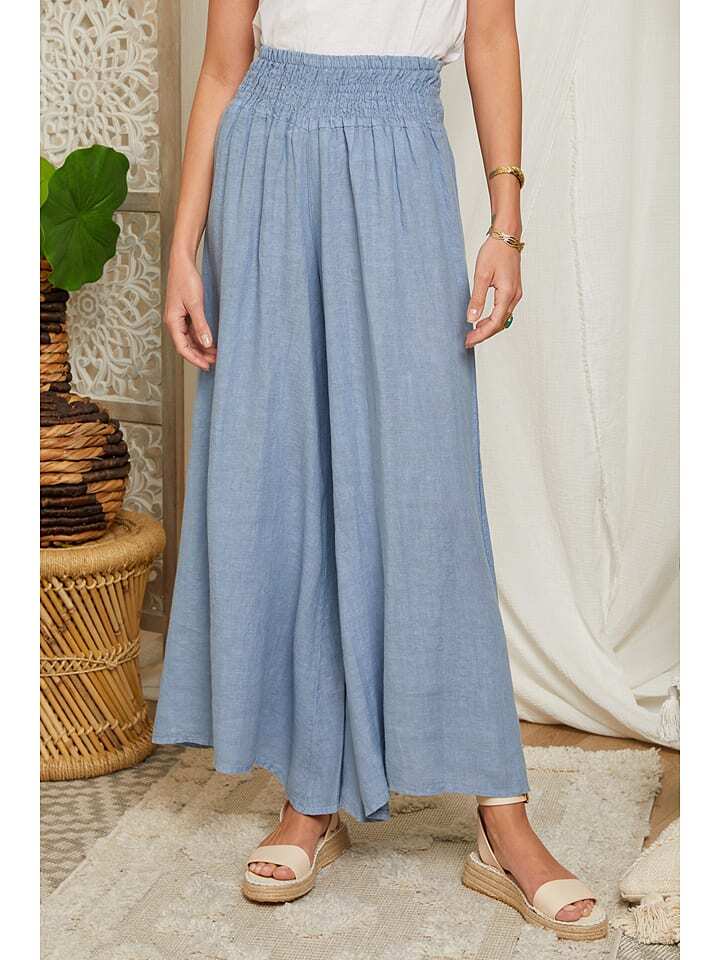 Тканевые брюки Lin Passion, светло-синий
Тканевые брюки Lin Passion, светло-синий