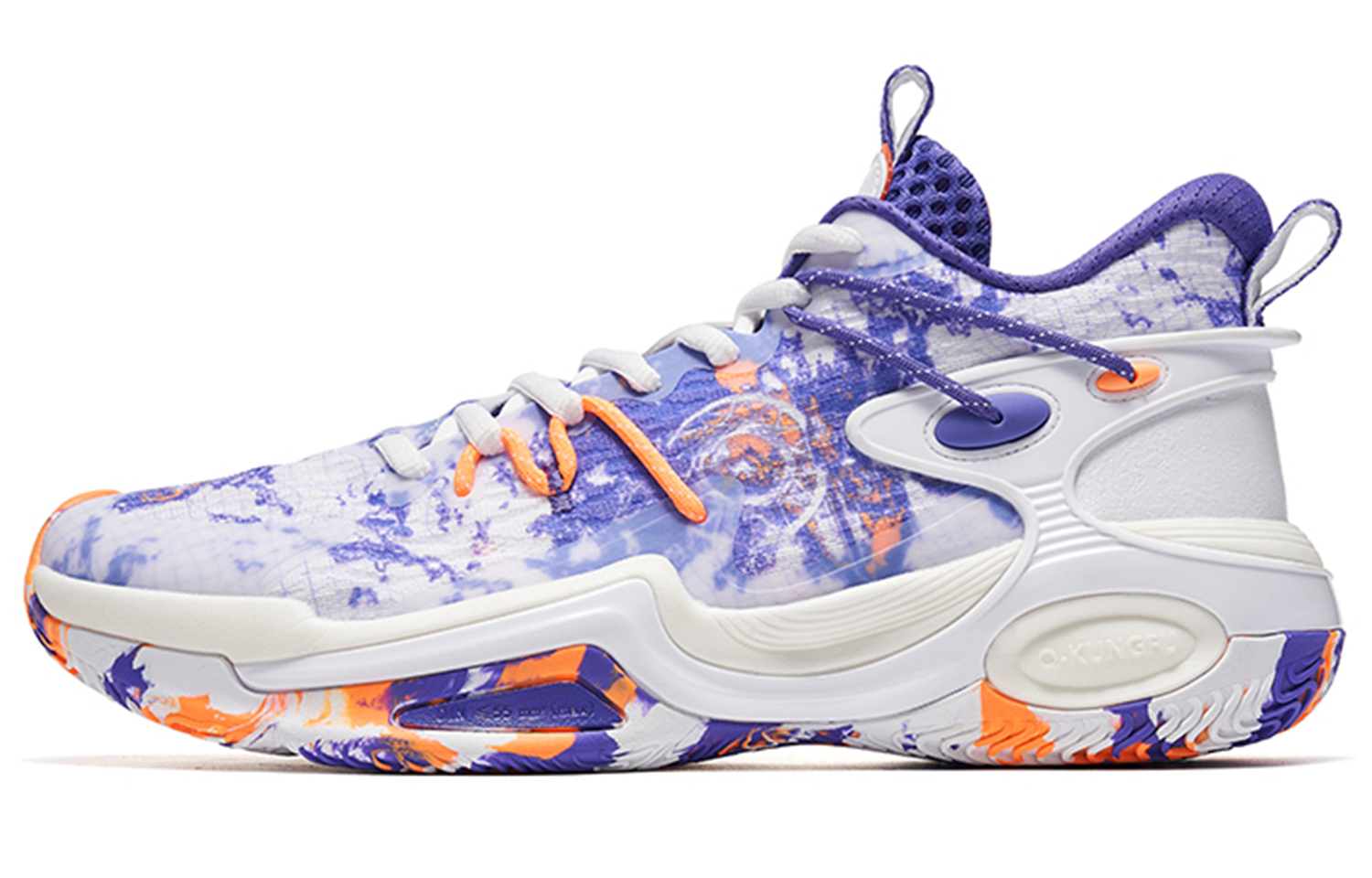 Баскетбольные кроссовки Grind 4 TEAM мужские высокие белые/фиолетовые Qiaodan
Баскетбольные кроссовки Grind 4 TEAM мужские высокие белые/фиолетовые Qiaodan