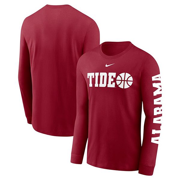 Мужская футболка с длинным рукавом Alabama Crimson Tide Nike
Мужская футболка с длинным рукавом Alabama Crimson Tide Nike