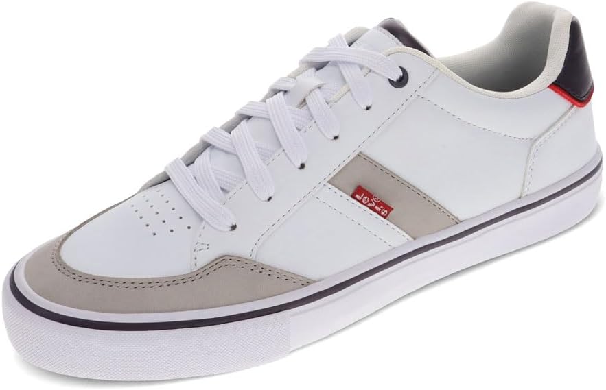 Levi's Мужские кроссовки Deacon, White/Cement/Navy
Levi's Мужские кроссовки Deacon, White/Cement/Navy