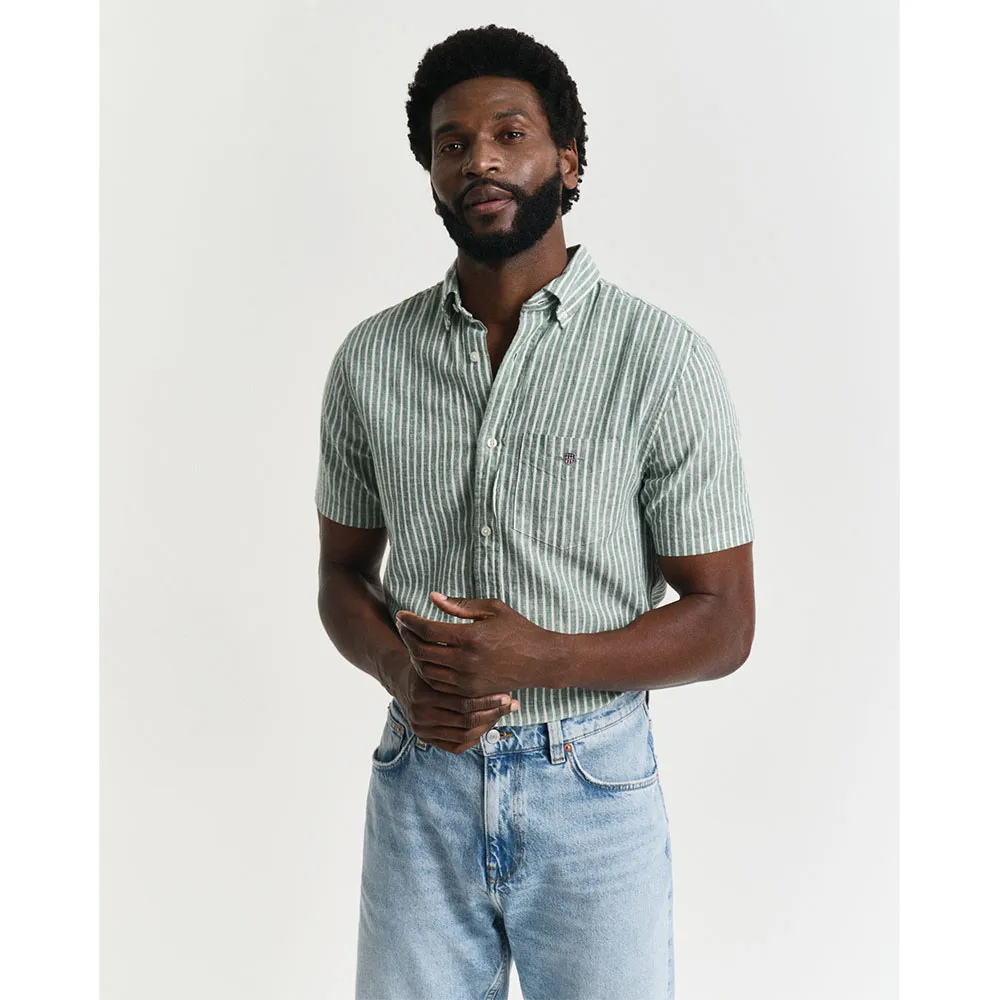 Рубашка с коротким рукавом Gant 3250039, зеленый
Рубашка с коротким рукавом Gant 3250039, зеленый