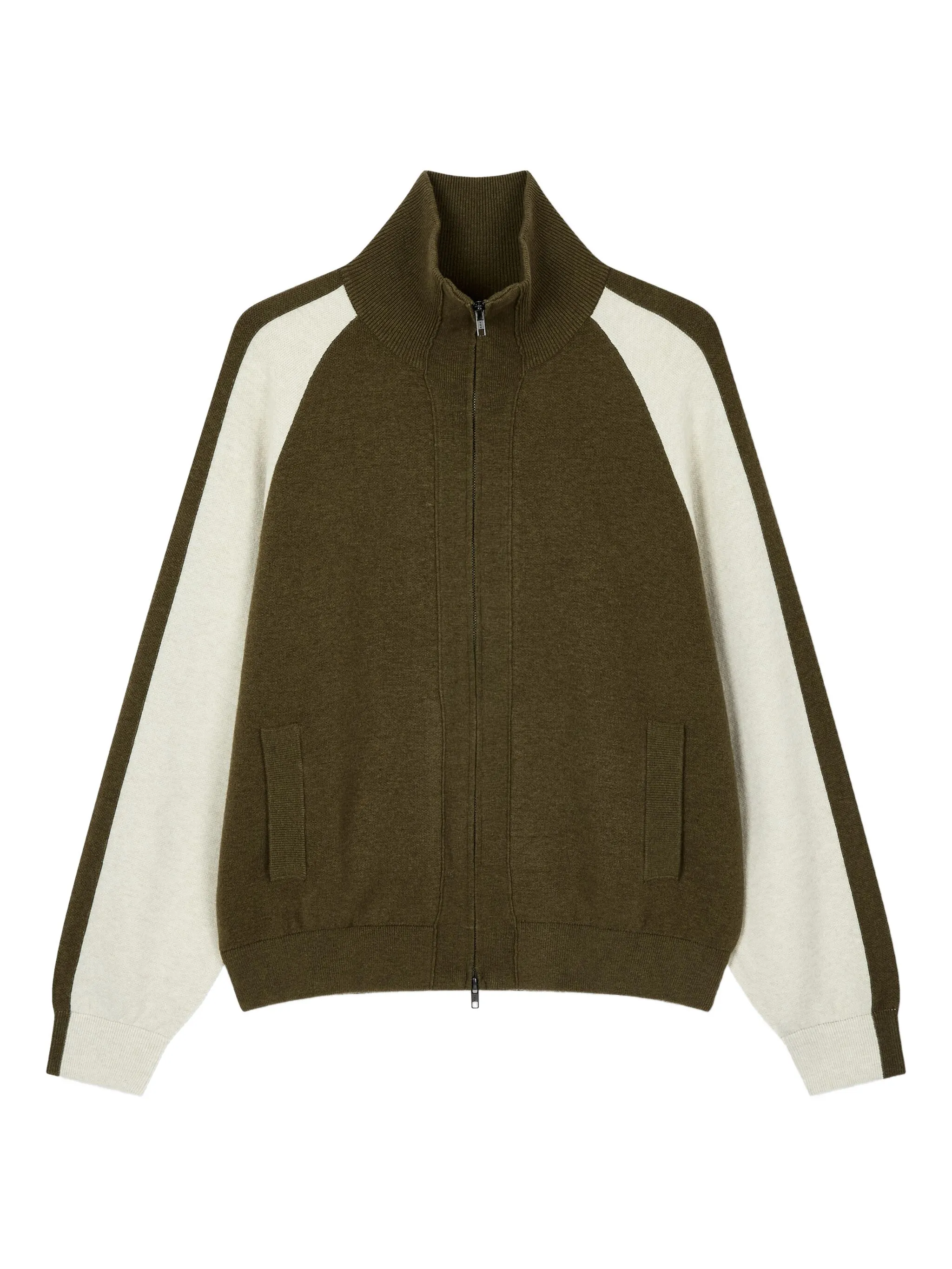 Кардиган на молнии Tomboy, коричневый
Кардиган на молнии Tomboy, коричневый