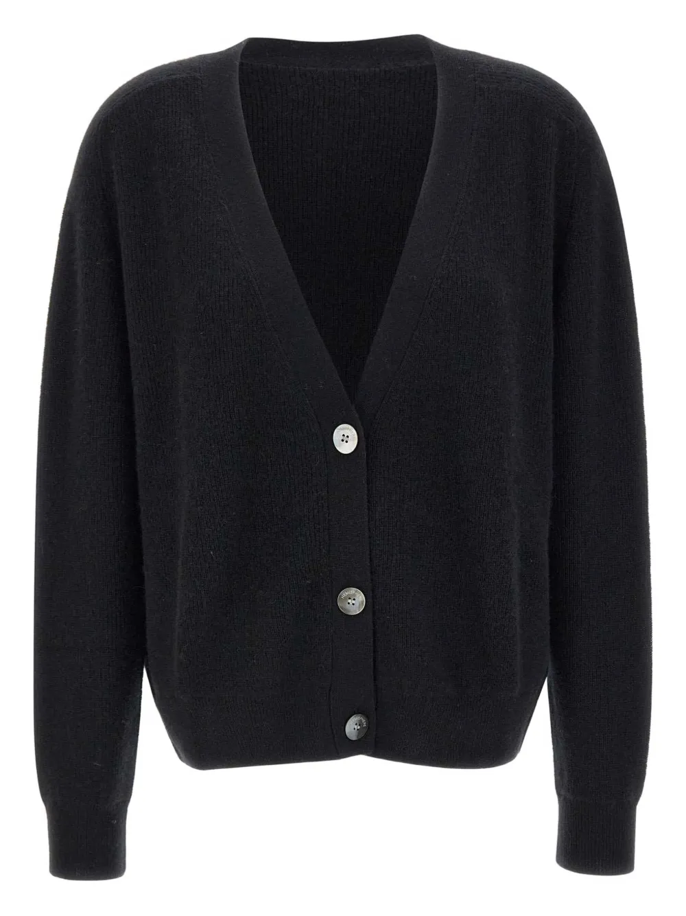 Кардиган с V-образным вырезом и застежкой на пуговицы Hemisphere, черный
Кардиган с V-образным вырезом и застежкой на пуговицы Hemisphere, черный
