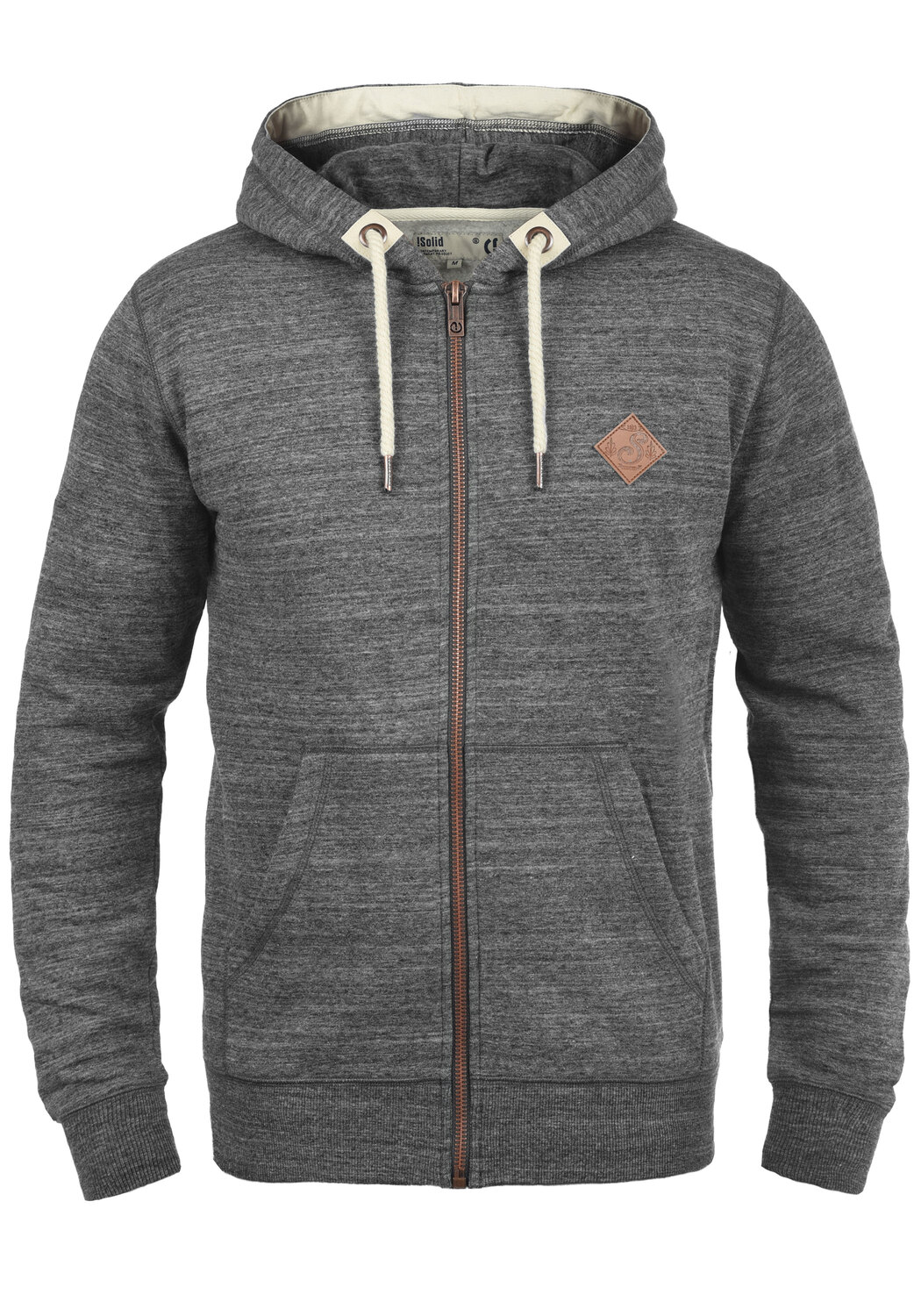 Толстовка !SOLID Kapuzensweatjacke, серый 
Толстовка !SOLID Kapuzensweatjacke, серый