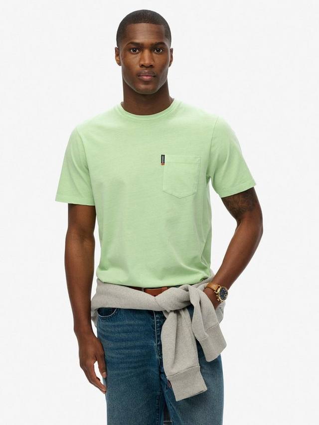 Классическая хлопковая футболка с карманом Superdry, Washed Green Ash
Классическая хлопковая футболка с карманом Superdry, Washed Green Ash