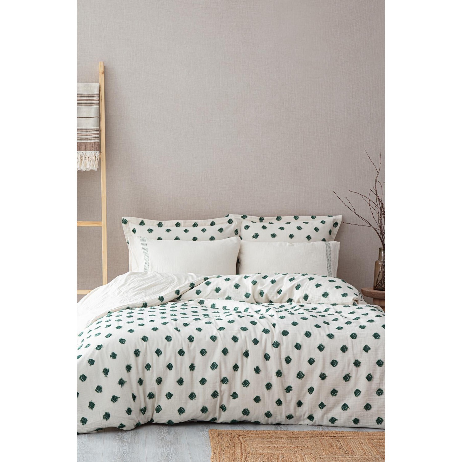 Ecocotton Imre King Size Комплект постельного белья из 100% органического хлопка, муслин, зеленый, 240X220 см
Ecocotton Imre King Size Комплект постельного белья из 100% органического хлопка, муслин, зеленый, 240X220 см