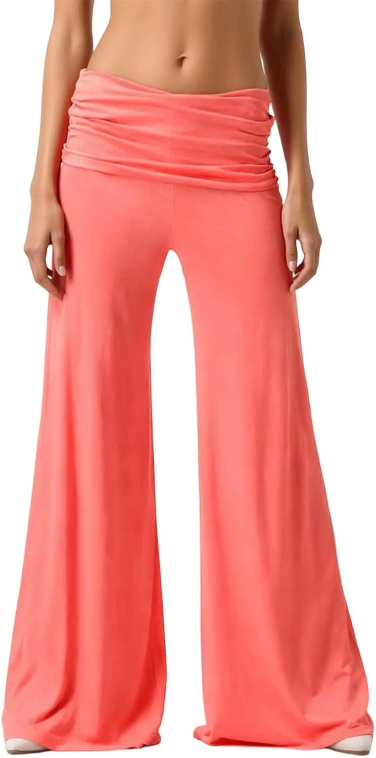 Коралловые складчатые йога-штаны для женщин, эластичные с высокой талией
Коралловые складчатые йога-штаны для женщин, эластичные с высокой талией