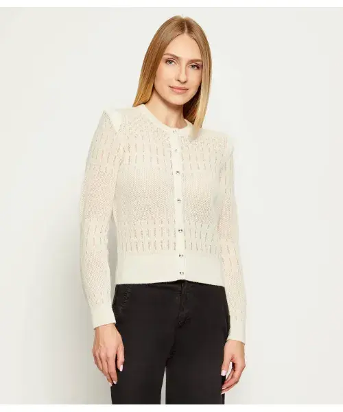 Шерстяной кардиган Slim fit Liu Jo, бежевый
Шерстяной кардиган Slim fit Liu Jo, бежевый