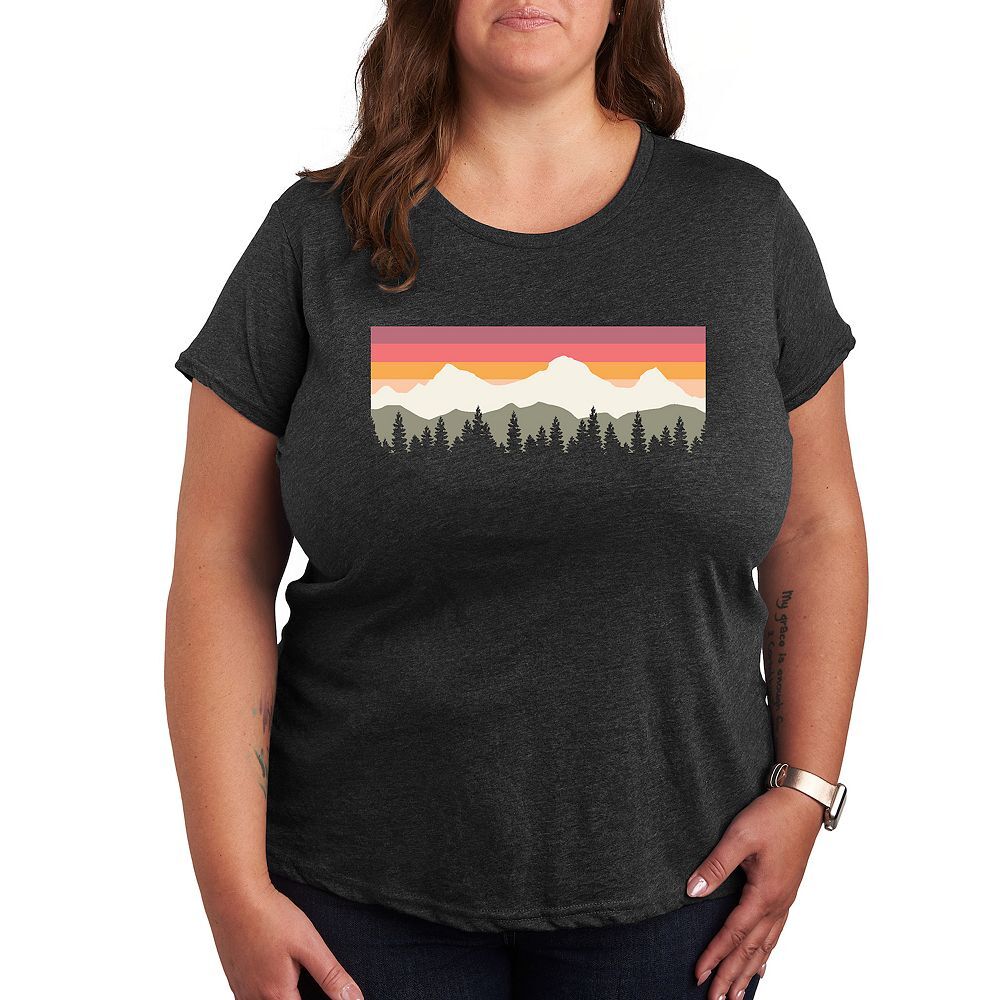 Футболка Plus с приглушенным рисунком «Закат и горный пейзаж» Licensed Character, цвет Heather Charcoal
Футболка Plus с приглушенным рисунком «Закат и горный пейзаж» Licensed Character, цвет Heather Charcoal