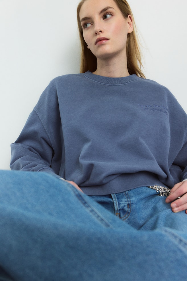 Толстовка с текстовым мотивом H&M, мультиколор 
Толстовка с текстовым мотивом H&M, мультиколор