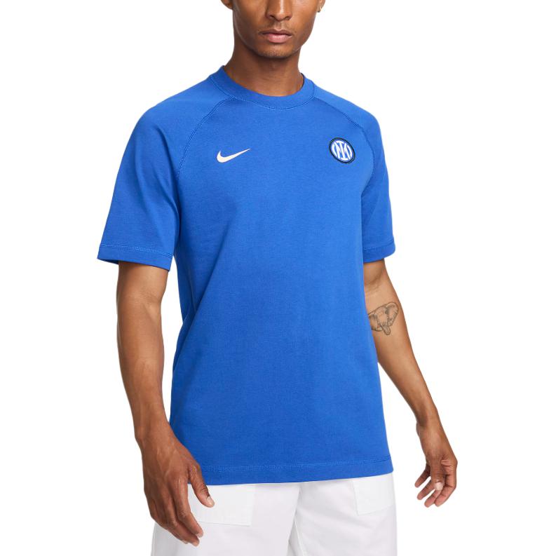 Футболка Inter Milan мужская синяя белая Nike 
Футболка Inter Milan мужская синяя белая Nike