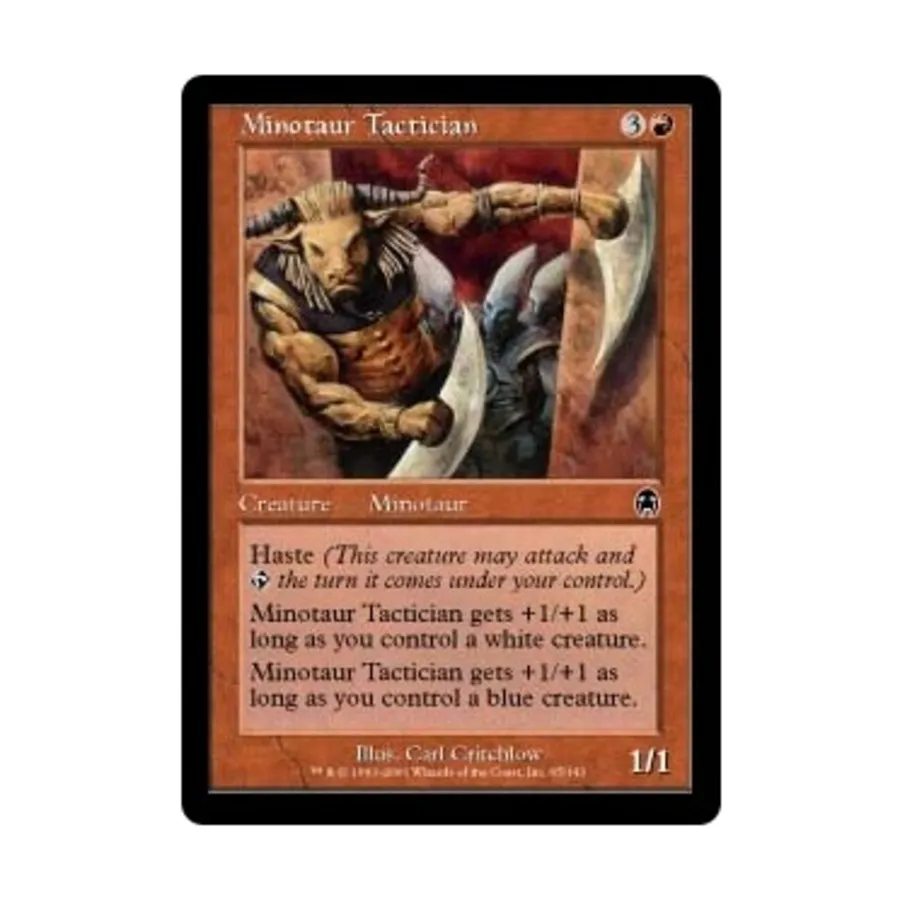 CCG Тактик Минотавра (клавиша C), MTG - Apocalypse
CCG Тактик Минотавра (клавиша C), MTG - Apocalypse