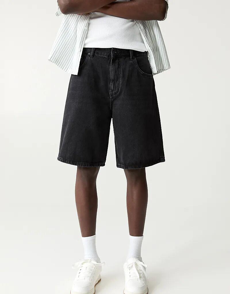 Шорты-бермуды Pull&Bear Baggy из денима выцветшего черного цвета
Шорты-бермуды Pull&Bear Baggy из денима выцветшего черного цвета