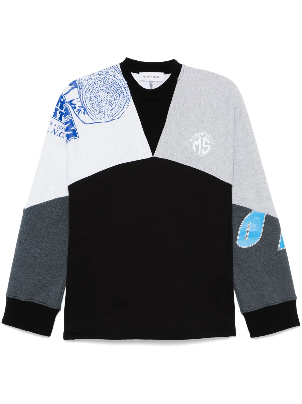 Толстовка с графичным принтом Marine Serre, черный
Толстовка с графичным принтом Marine Serre, черный