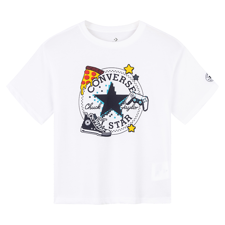 Футболка All Star для детей 3-7 лет Converse, белый
Футболка All Star для детей 3-7 лет Converse, белый