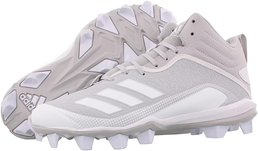 Мужские бейсбольные кроссовки Adidas FV9348, серый/белый
Мужские бейсбольные кроссовки Adidas FV9348, серый/белый