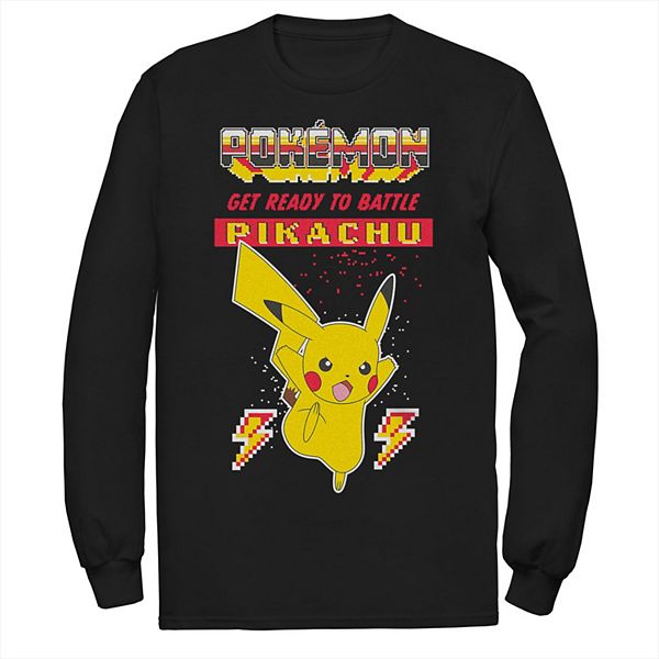 Футболка с длинным рукавом Big & Tall Pokémon Get Ready to Battle Pikachu Licensed Character
Футболка с длинным рукавом Big & Tall Pokémon Get Ready to Battle Pikachu Licensed Character