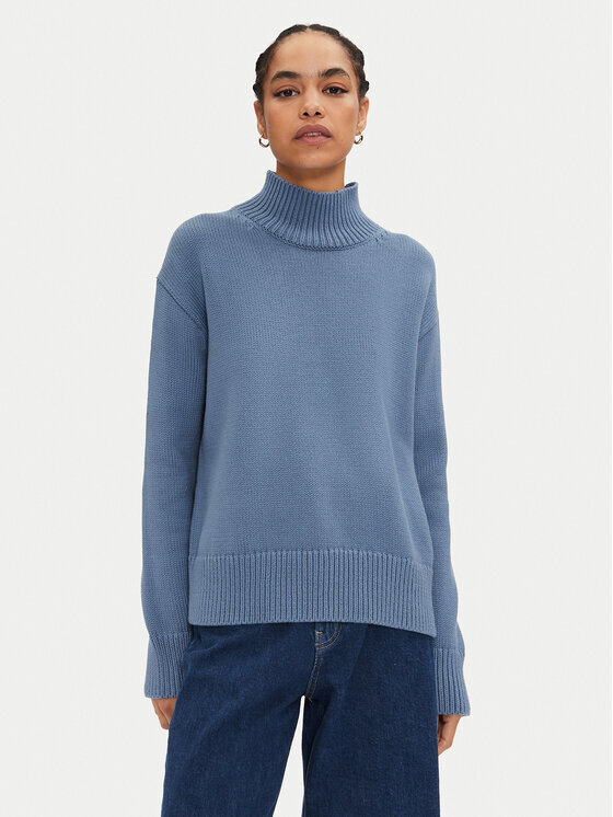 Свитер с высоким воротником обычного кроя Calvin Klein, синий
Свитер с высоким воротником обычного кроя Calvin Klein, синий