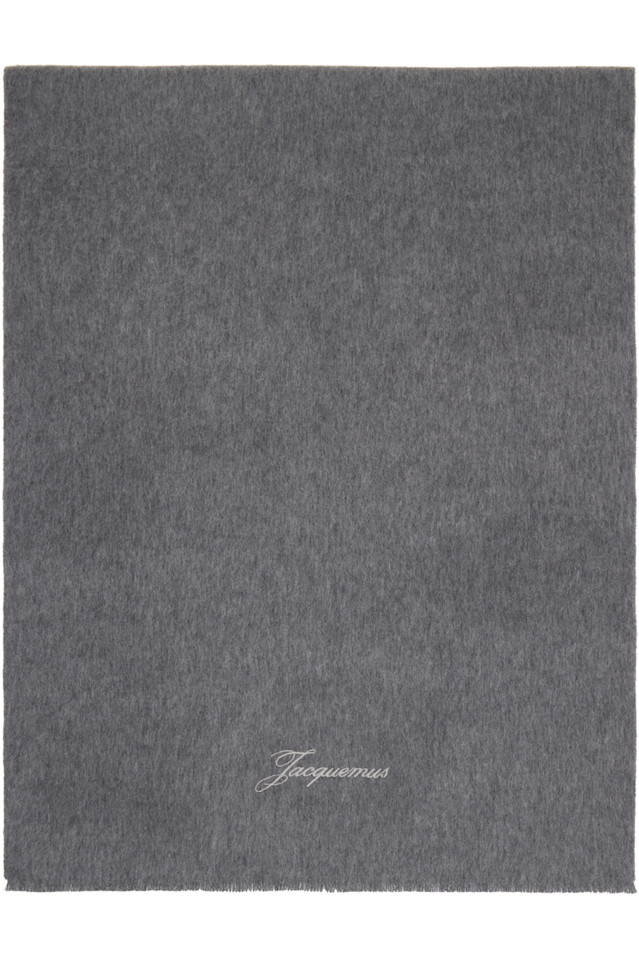 Jacquemus Серый шарф "портной"
Jacquemus Серый шарф "портной"