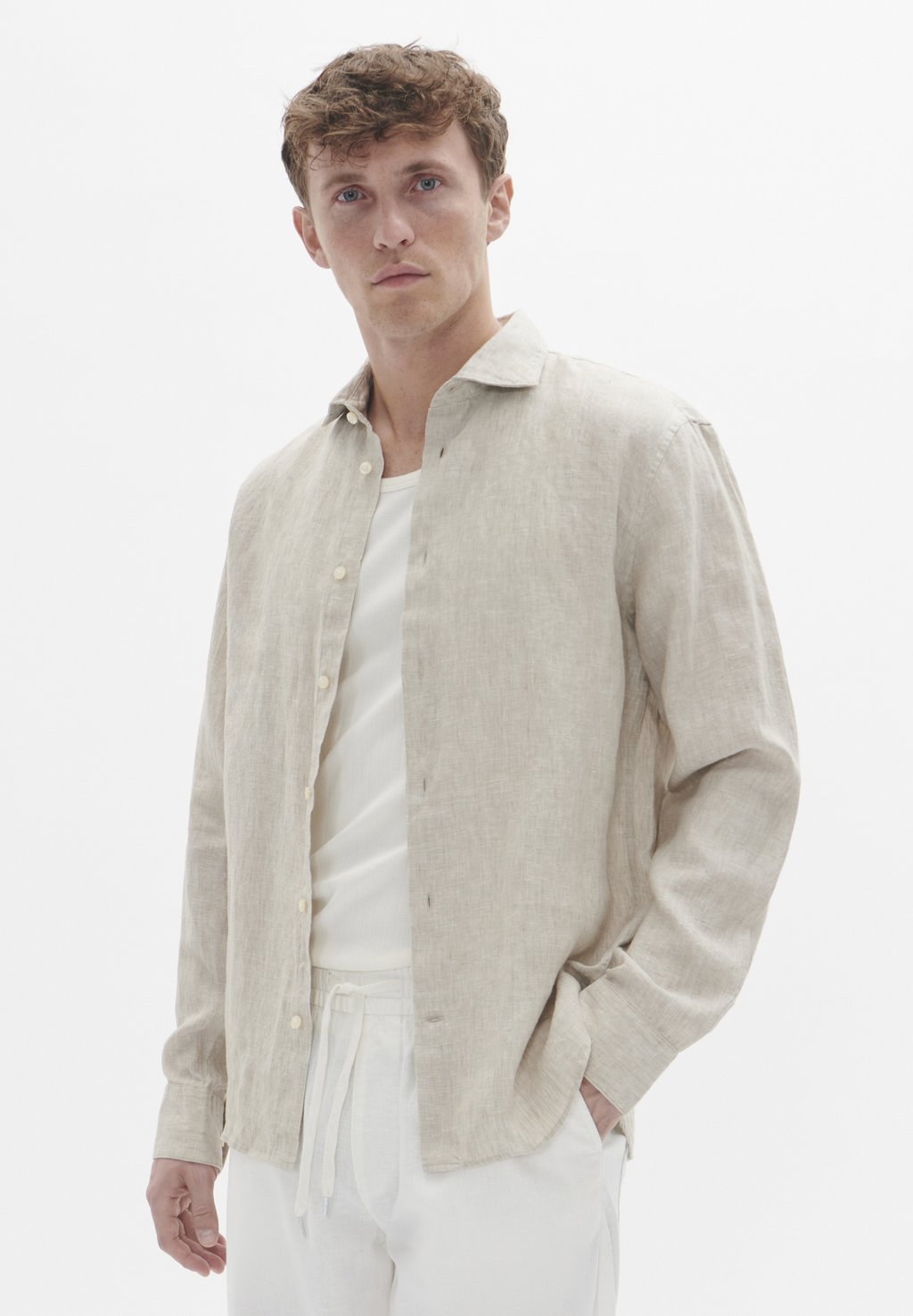 Рубашка MARC Matinique, бежевый 
Рубашка MARC Matinique, бежевый