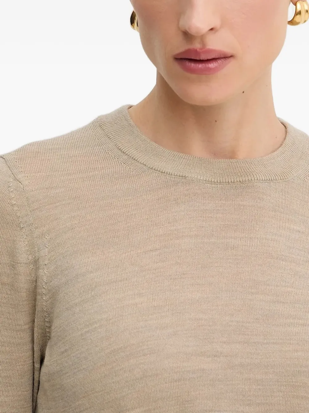 Свитер с круглым вырезом Michael Michael Kors, бежевый
Свитер с круглым вырезом Michael Michael Kors, бежевый