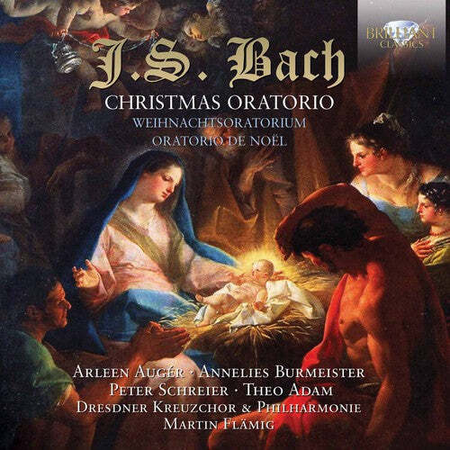 CD диск Bach, J.S. / Auger / Burmeister / Schreier / Adam: Christmas Oratorio
CD диск Bach, J.S. / Auger / Burmeister / Schreier / Adam: Christmas Oratorio