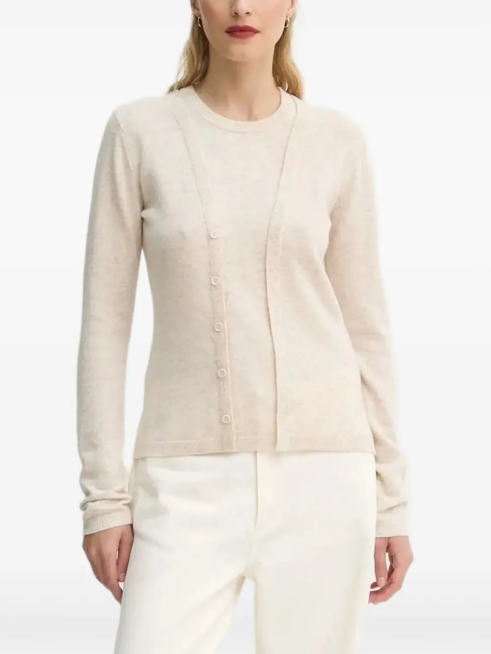 Многослойный шерстяной свитер MUNTHE, нейтральный
Многослойный шерстяной свитер MUNTHE, нейтральный