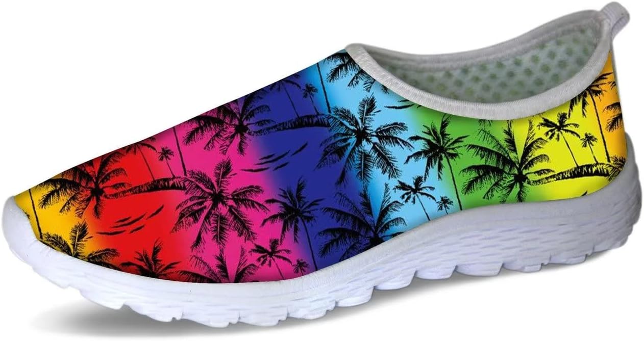 Слипоны с принтом морской черепахи в стиле тай-дай Forchrinse для женщин и мужчин, дышащие и легкие прогулочные и медицинские туфли из сетки, Rainbow Palm Tree
Слипоны с принтом морской черепахи в стиле тай-дай Forchrinse для женщин и мужчин, дышащие и легкие прогулочные и медицинские туфли из сетки, Rainbow Palm Tree