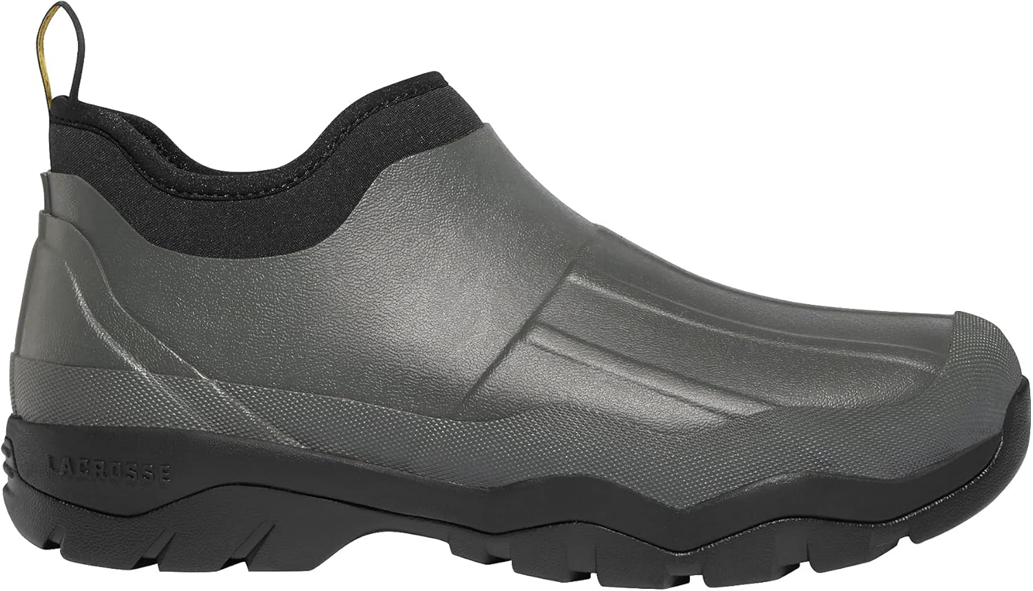 Мужские резиновые сапоги LaCrosse Alpha Muddy 4.5 с водонепроницаемой резиной, конструкцией типа 'на пуантах' и стелькой EVA, серый
Мужские резиновые сапоги LaCrosse Alpha Muddy 4.5 с водонепроницаемой резиной, конструкцией типа 'на пуантах' и стелькой EVA, серый