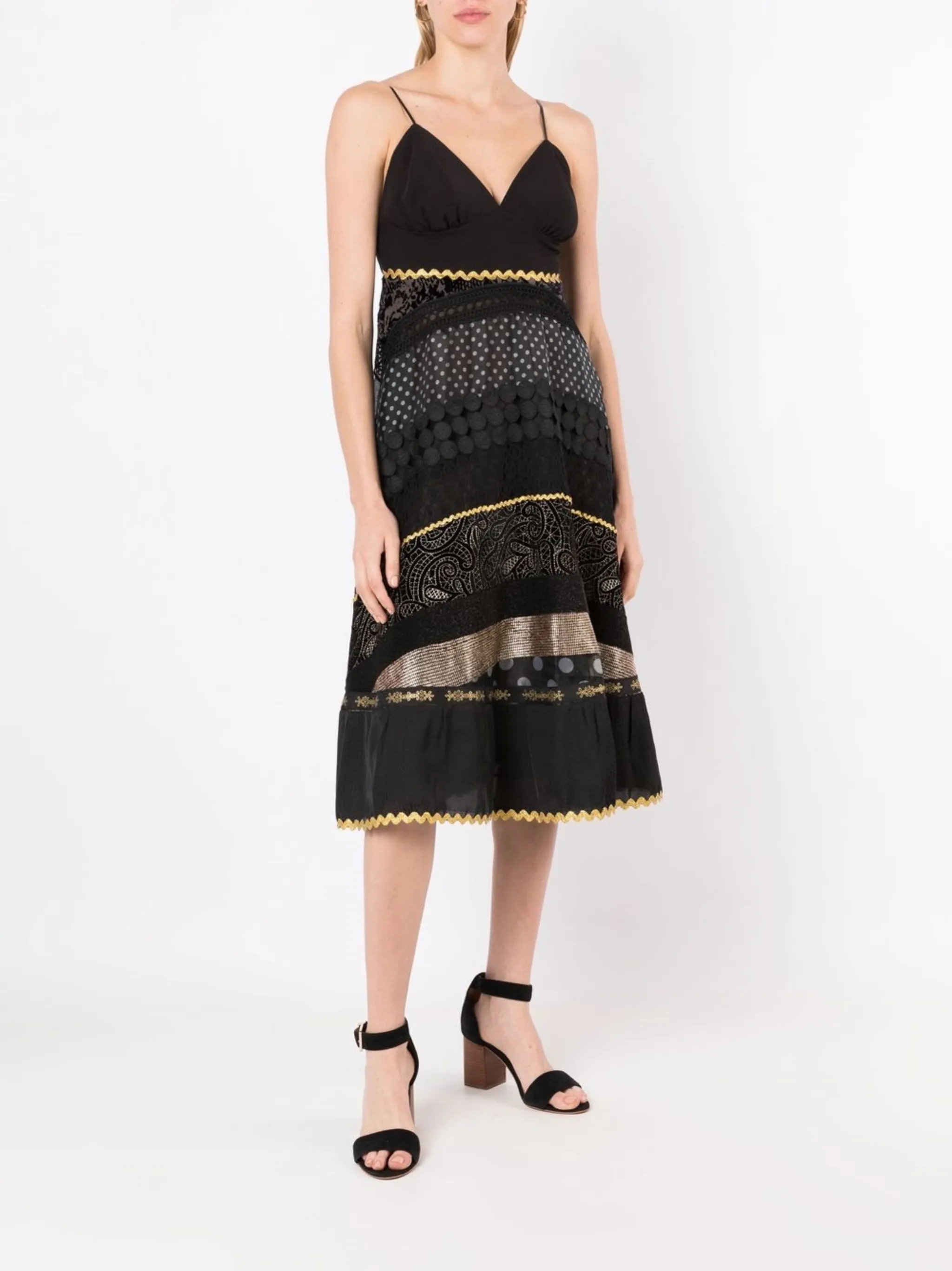 Платье миди без рукавов с принтом Olympiah, черный
Платье миди без рукавов с принтом Olympiah, черный