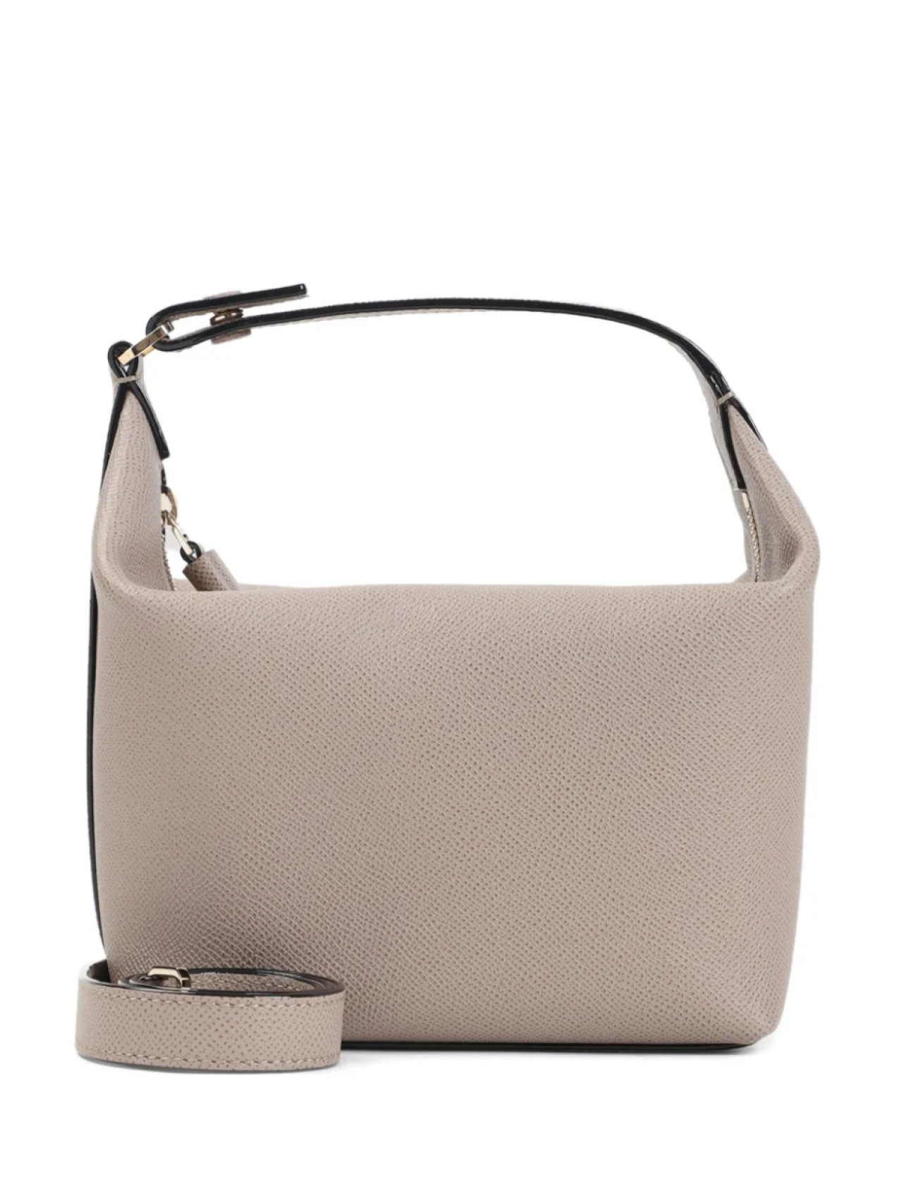 Мини-сумка из кожи с верхней ручкой Valextra, нейтральный
Мини-сумка из кожи с верхней ручкой Valextra, нейтральный