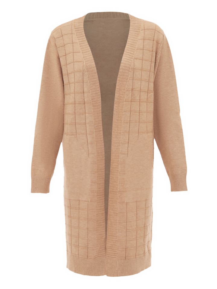 Женский кардиган цвета кэмел Usha
Женский кардиган цвета кэмел Usha