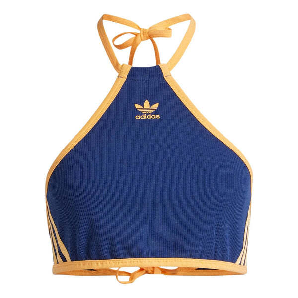 Топ оригиналы ребристый вырез халтер длинный рукав топ азиатский размер Adidas, синий
Топ оригиналы ребристый вырез халтер длинный рукав топ азиатский размер Adidas, синий