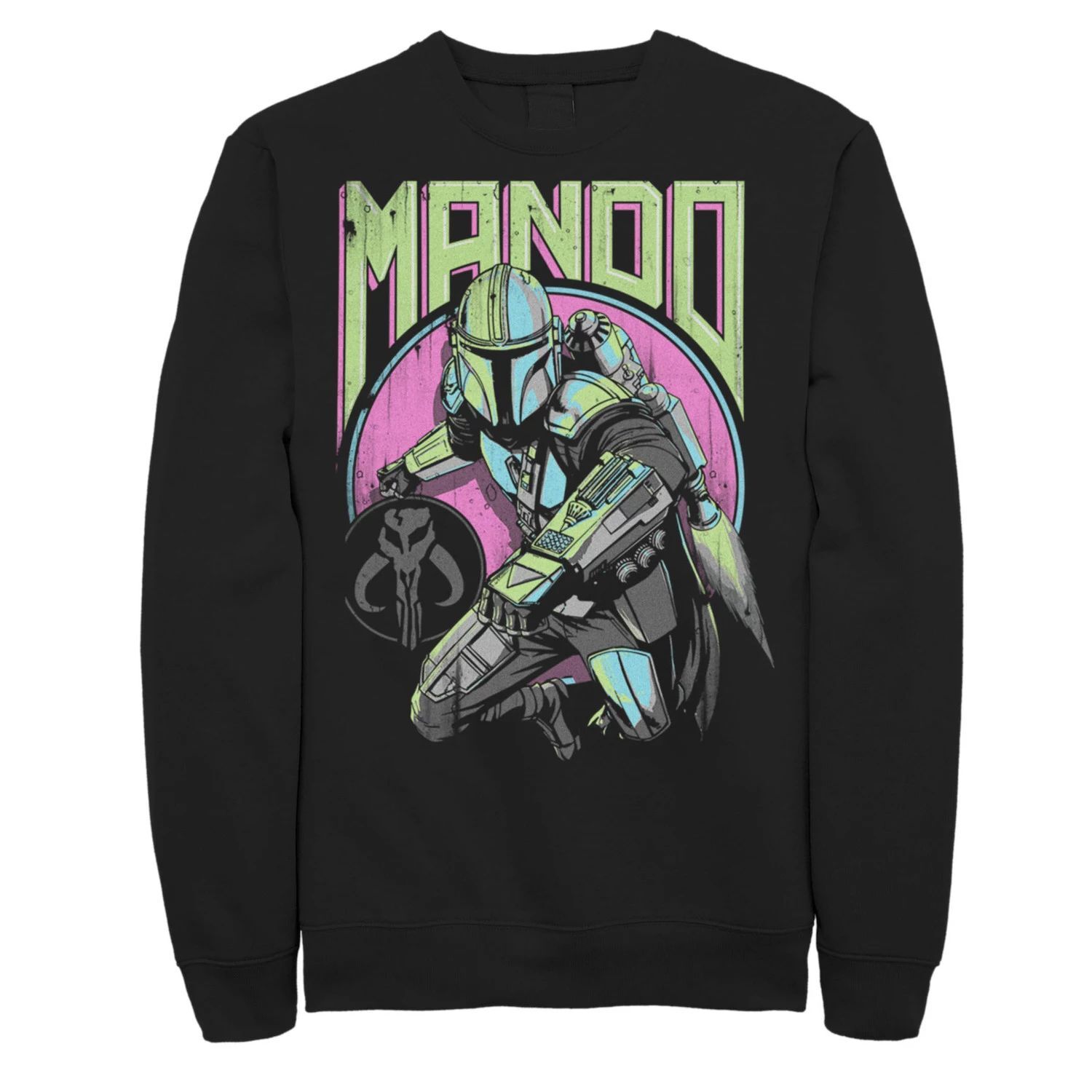 Мужской свитшот Star Wars: The Mandalorian Mando New Wave and Icon Licensed Character
Мужской свитшот Star Wars: The Mandalorian Mando New Wave and Icon Licensed Character