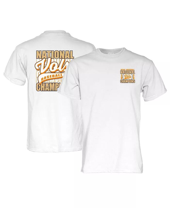 Футболка мужская и женская белая Tennessee Volunteers 2024 NCAA Men's Baseball College World Series Champions T-Shirt Blue 84
Футболка мужская и женская белая Tennessee Volunteers 2024 NCAA Men's Baseball College World Series Champions T-Shirt Blue 84