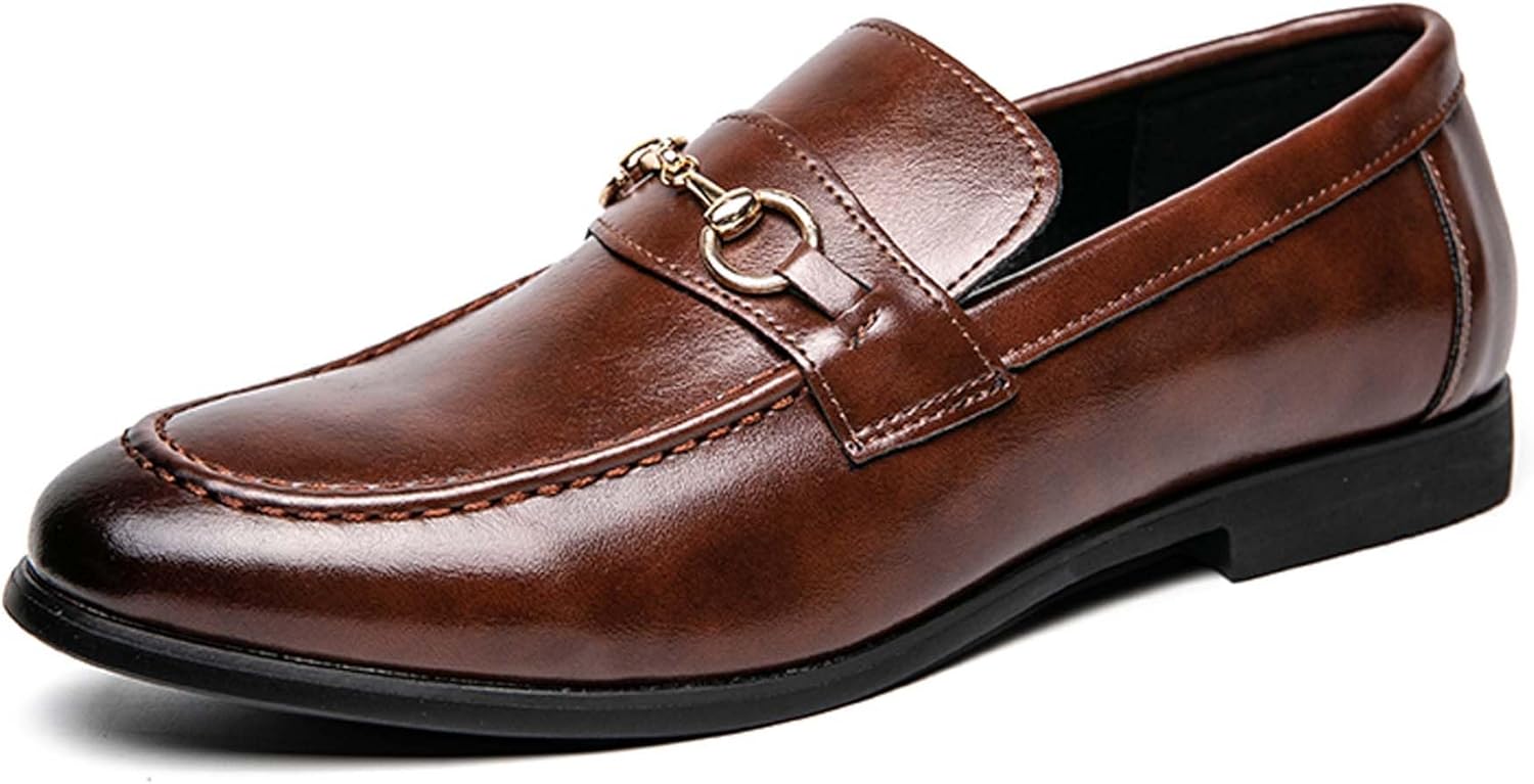 Мужские лоферы с цепочкой и пряжкой, классические деловые нескользящие оксфорды, легкие дышащие прогулочные туфли, удобные, износостойкие туфли для работы, подходящие для встреч, классические туфли Ksyvucrd, коричневый
Мужские лоферы с цепочкой и пряжкой, классические деловые нескользящие оксфорды, легкие дышащие прогулочные туфли, удобные, износостойкие туфли для работы, подходящие для встреч, классические туфли Ksyvucrd, коричневый