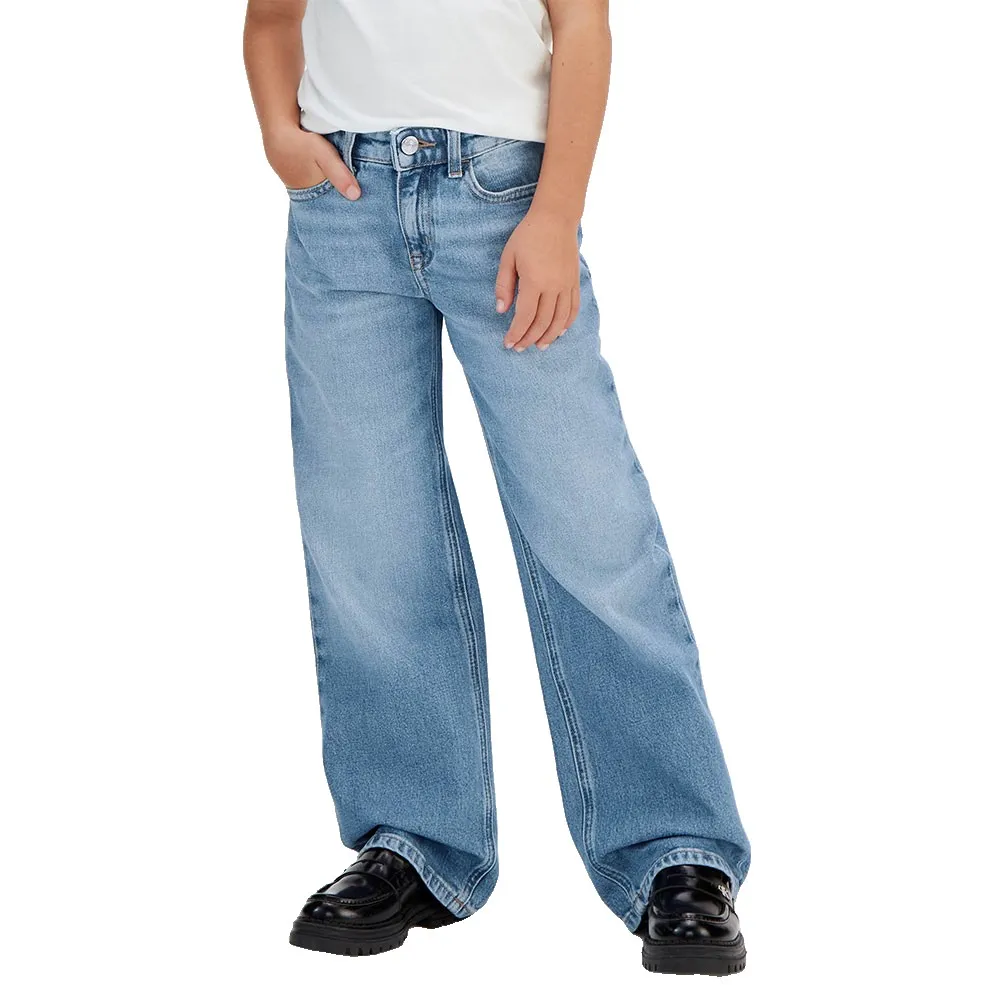 Джинсы Calvin Klein IG0IG03053 с широкими штанинами и высокой талией Calvin klein jeans, синий
Джинсы Calvin Klein IG0IG03053 с широкими штанинами и высокой талией Calvin klein jeans, синий