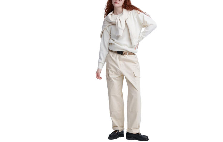 Брюки-карго мужские молочно-белые Uniqlo, слоновая кость
Брюки-карго мужские молочно-белые Uniqlo, слоновая кость