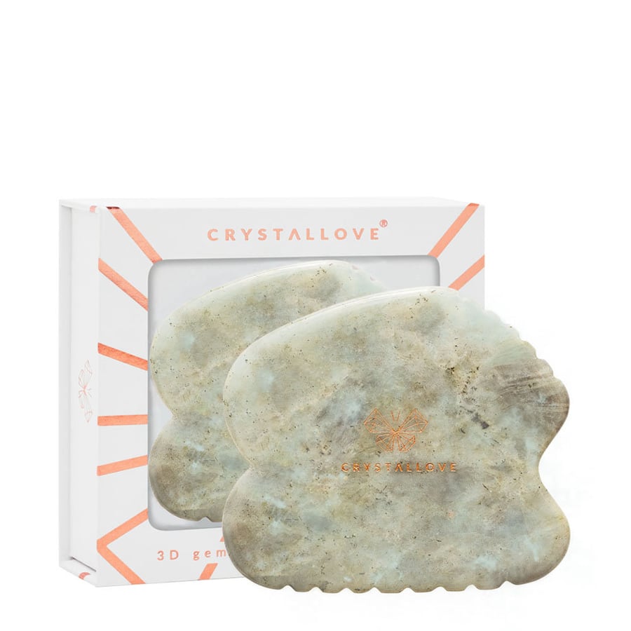 CRYSTALLOVE CONTOUR GUA SHA - массажная пластина гуаша из лабрадорита - ограниченный выпуск
CRYSTALLOVE CONTOUR GUA SHA - массажная пластина гуаша из лабрадорита - ограниченный выпуск