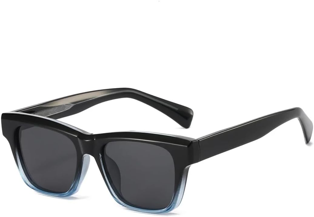 Солнцезащитные очки женские, унисекс, мужские, с дужкой из нержавеющей стали, защита от УФ-излучения UV400, квадратной формы, для вождения, повседневные UATXTAU, Black Blue
Солнцезащитные очки женские, унисекс, мужские, с дужкой из нержавеющей стали, защита от УФ-излучения UV400, квадратной формы, для вождения, повседневные UATXTAU, Black Blue